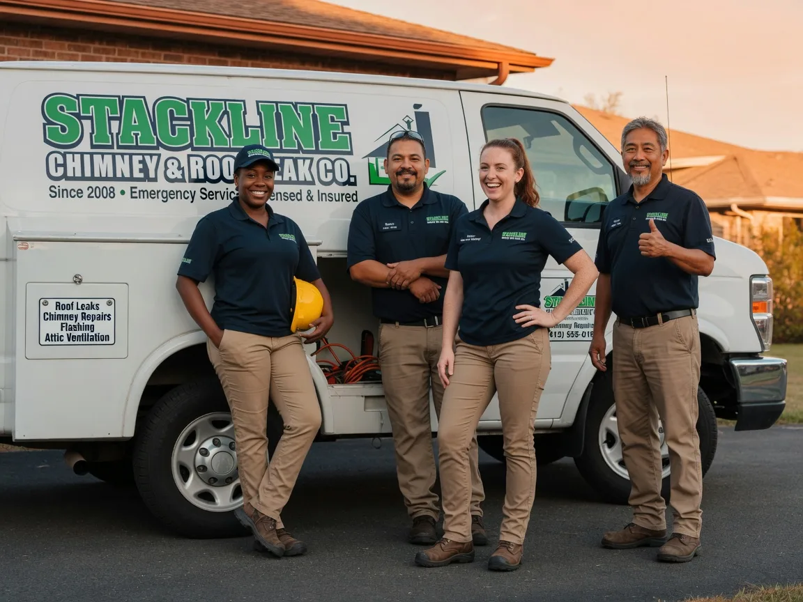 Chimney flashing repair company in Buckley, MI